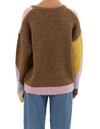 Splice Colour Block Jumper in Multi