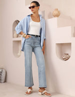 Hollis Stretch Denim Jeans in Blue