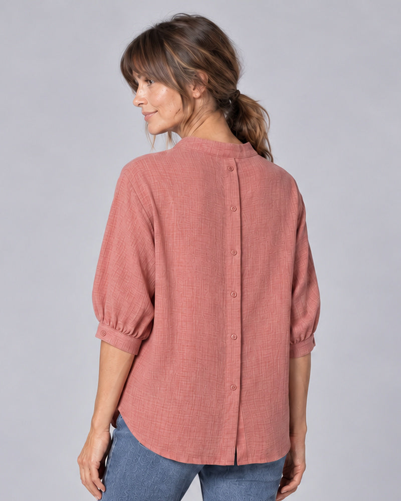 Brook Terracotta Relaxed Fit Shirt
