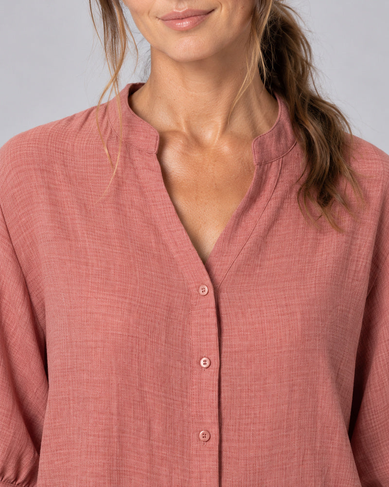 Brook Terracotta Relaxed Fit Shirt