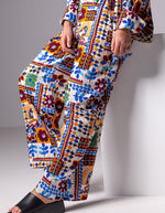 Elora Wide Leg Pants in Multi Print