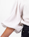Xavi Double Collar Shirt in White