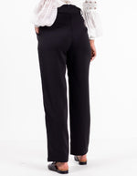 Prudence Front Seam Pants in Black