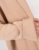 Cedar Edge to Edge Coatigan in Beige