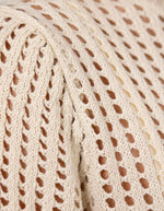 Sorrel Short Sleeve Maxi Knit Dress in Cream