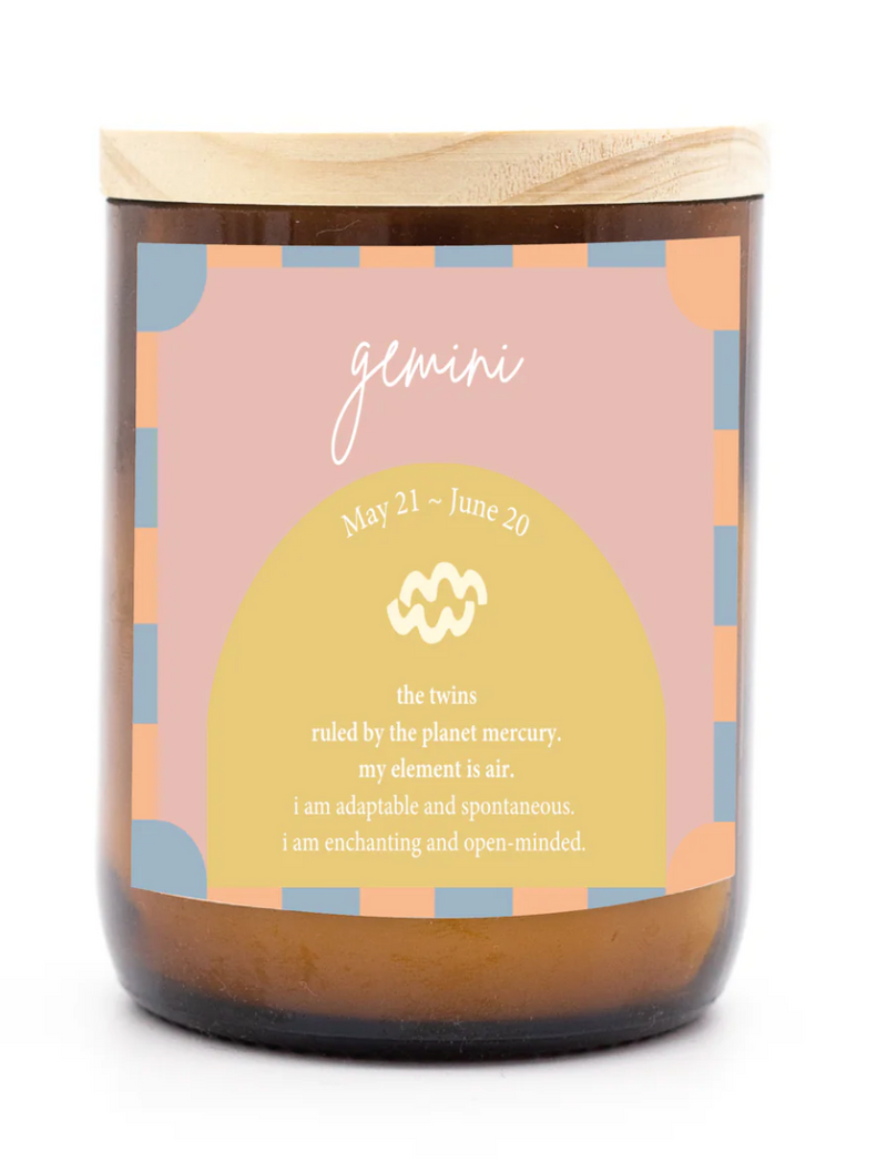 Zodiac Colour Candle - Gemini