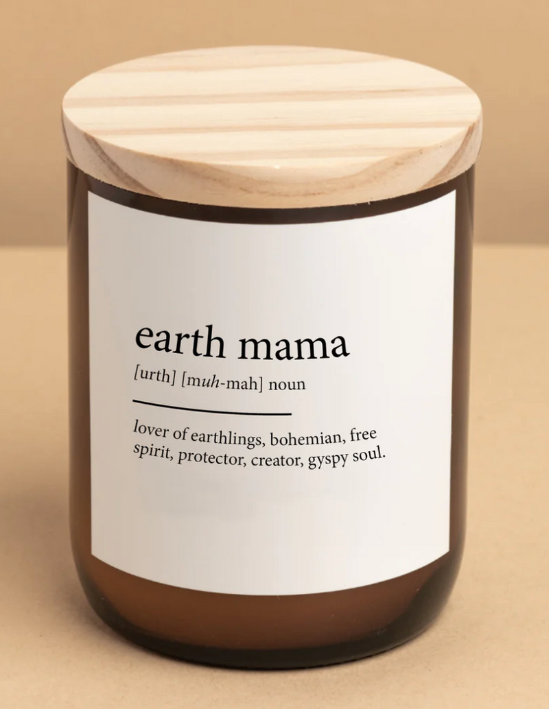 Dictionary Candle - Earth Mama