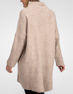 Kenzie Oversize Knit Jumper in Beige