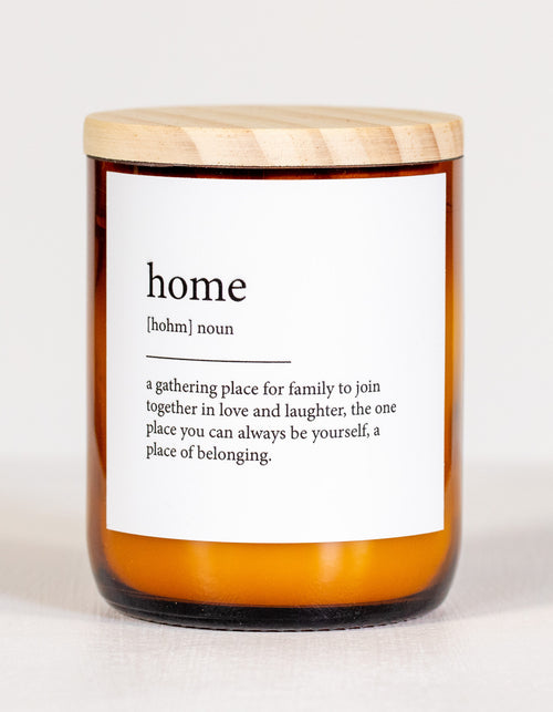 Dictionary Candle – Home