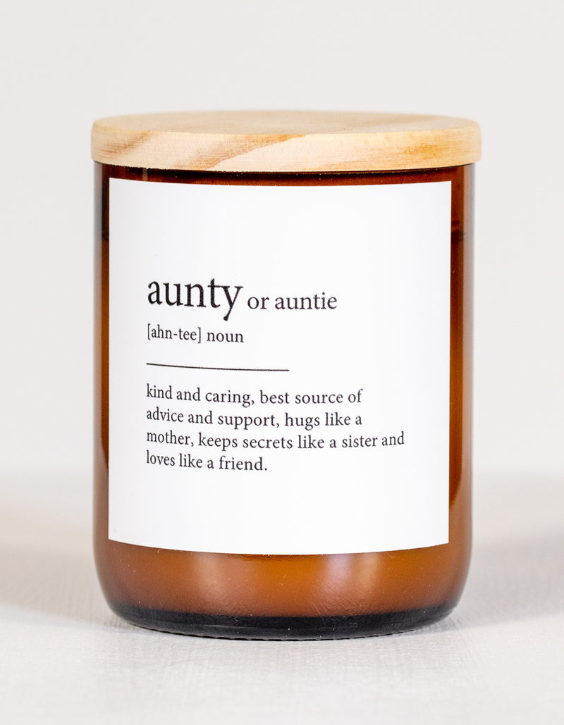 Dictionary Candle – Aunty