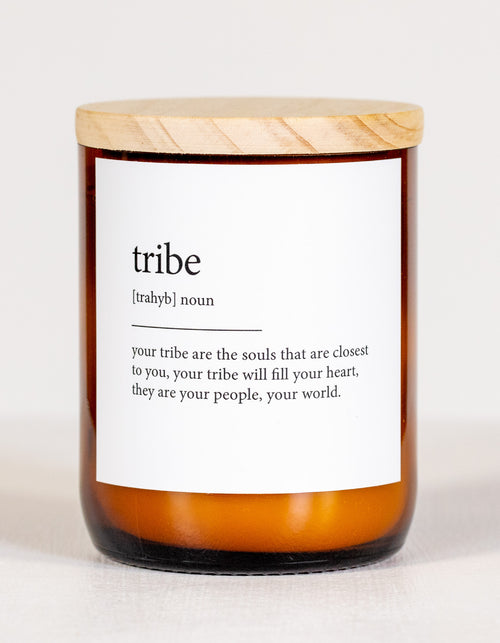 Dictionary Candle – Tribe